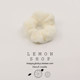Gentle hair ring plush hair rope autumn and winter new style head rope for women tied hair rubber bands simple leather cover for 2025