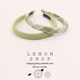 Spring and summer new style hairband plaid headband solid color hairpin retro French internet celebrity ins Korean sweet temperament hair cave