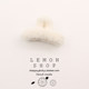 Autumn and winter new furry small size hair clip hair clip girl shark clip back head clip hair clip temperament headwear for women