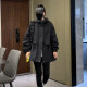 Korean version of hooded jacket for women 2024 spring and autumn new loose large size casual and versatile mid-length slim windbreaker trend