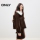 ONLY winter fashion retro corduroy long-sleeved short-sleeved cotton jacket for women 124422005