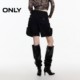 ONLY2025 summer new simple and versatile retro work clothes straight shorts casual pants for women 125115001