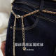 ONLY winter active dyed high waist plus fleece cropped pants tapered pants jeans women 124449033