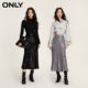 ONLY Winter Fashion Versatile Stretch Sequined Fishtail Midi Skirt Women's 123416008