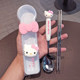 
Genuine Sanrio 304 stainless steel portable tableware single children's cartoon chopsticks spoon office worker three-piece set