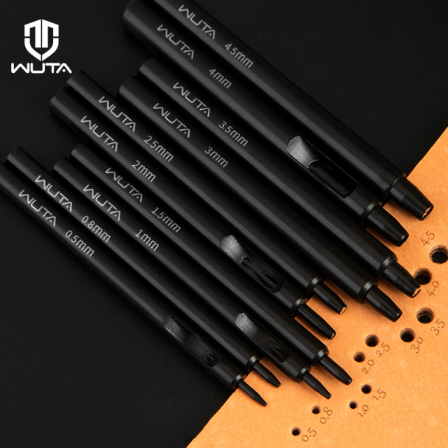 No other leather punch round punch diy handmade leather goods set black round punch punch belt punch watch strap punch