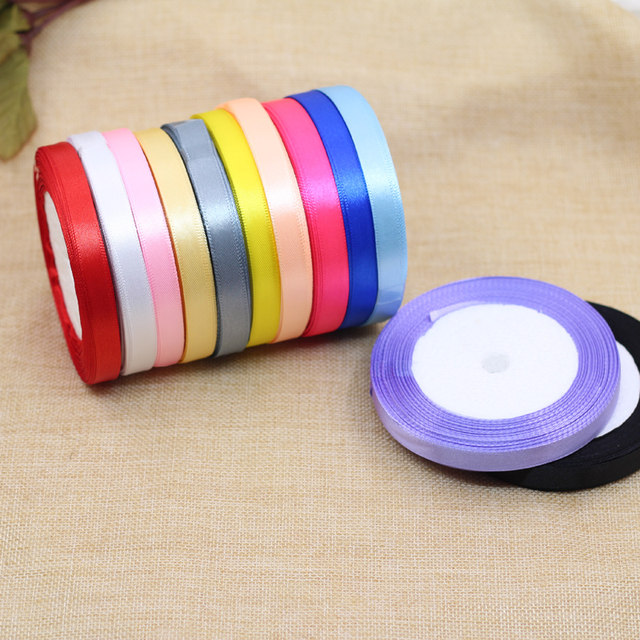 9mm single-sided ribbon 1 roll 22 meters hair accessories DIY material bag ribbon ribbon handmade bow accessories