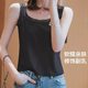 Spring and summer versatile lace suspender vest for women loose large size outside and inner bottoming shirt sleeveless threaded vest trendy