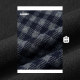 Fairy pocket retro lattice casual plus velvet pants 2024 winter new laziness and relaxation pants
