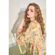 Fairy Pocket French V-neck Waist Floral Dress Women's 2024 Summer New Style