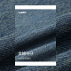 Fairy pocket high waist dark blue straight jeans for women 2025 spring new loose versatile wide-leg pants