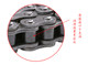 Suitable for Haojue DR160/DR160S HJ150-10D/10C chain chain plate sprocket and oil seal chain