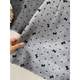 Sweet atmosphere bow skirt for women new autumn and winter thick wool A-line skirt high-waisted hip short skirt
