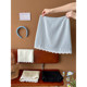 Korean chic lace lace wash cotton short skirt for women summer sweet Japanese and Korean miu hip A-line versatile skirt