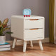 All -solid wood 25cm wide northern European -style MINI bedside table 30 cm ultra -narrow model 20 mini mini children light luxury
