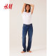 HM women's pants summer fashion simple low waist straight jeans 1166881
