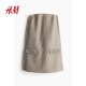 
HM women's dress summer elegant temperament A-line mini strapless skirt 1259694