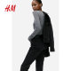 HM women's pants in summer 5 bags high waist slightly elastic casual slim nine-point jeans 0941666
