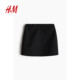 HM women's skirt 2025 summer new casual comfortable temperament simple mini skirt 1261598

