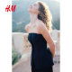 HM2025 summer new women's clothing with ironing and folding line bell-bottom pants 1267442
