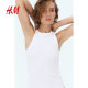 HM women's suspender 2025 autumn new simple round neck slim slim short vest top 1270854