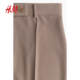 HM women's suit pants summer high waist fashionable simple commuting pants legs ironing trousers 1240747
