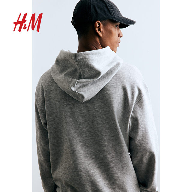 HM men's and women's sweatshirts in summer, fashionable, loose, casual, comfortable and simple hoodie 0970819
