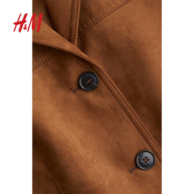 HM women's suit 2025 summer new loose fashion single-breasted simple commuter casual jacket 1266793
