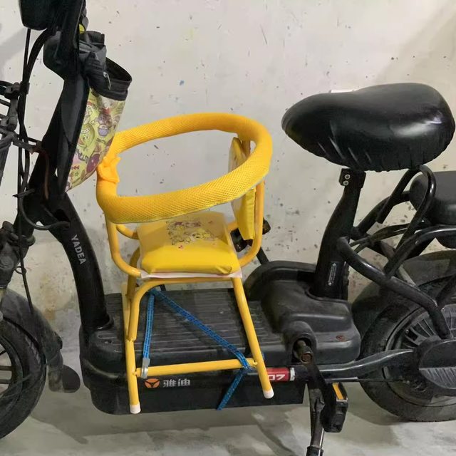 
Electric car electric car child seat front baby safety motorcycle baby chair stable tram