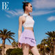 BE Fan De'an joint fashion series women's skirt split swimsuit sweet college style sports hot spring vacation