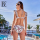 BE Fan De'an joint fashion series bikini women's triangle split swimsuit sweet pure desire hot spring vacation