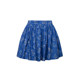 TOP Home Botanical French Retro Romantic Pure Cotton Digital Flower Print Pleated Half-length Puffy Skirt for Women
