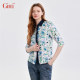Gitti/Gitti Spring New Five-Pin Sleeve Age Reducing Printed Shirt for Women Slimming Large Size Shirt G251112

