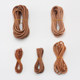 Original leather rope, original color round cowhide rope, handmade DIY leather head layer cowhide rope strip, diameter 1~5mm