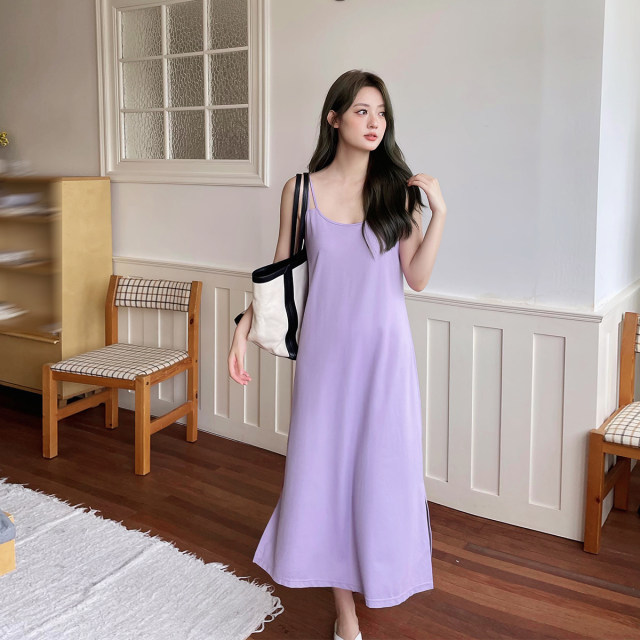 Jinggu White Label DADATATA Kinkle Top Sling Skirt Women's Summer Large Size Set
