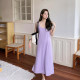 Jinggu White Label DADATATA Kinkle Top Sling Skirt Women's Summer Large Size Set