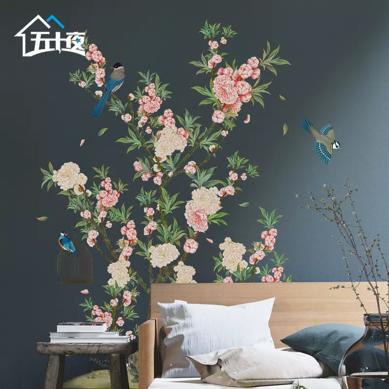 小鸟壁纸墙纸 新人首单立减十元 22年1月 淘宝海外