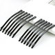 Men's invisible hairpin black word clamp the arc -shaped broken hair clip cards male thick bangs embarrassing period clip men's model