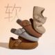 Camel Women's Shoes 2025 Autumn and Winter New Retro Baotou Birkenstock Shoes Lazy Casual Versatile Slip-on Slippers