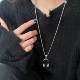 
Hip-hop fashion music headphones pendant long necklace for women, old retro sweater chain male couple