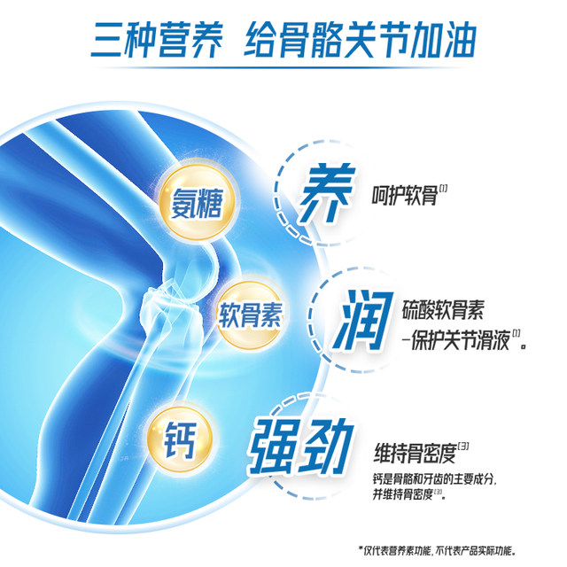 Calcium Glucosamine Chondroitin Calcium Tablets nourish joint pain, supplement calcium and strengthen bones in middle-aged and elderly people