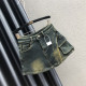 Asymmetric hot girl niche plus velvet thickened denim skirt for women 2025 autumn and winter new casual hip-pack short skirt