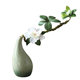 Nordic style simple ceramic vase ornaments living room home dining table decoration internet celebrity flower arrangement hydroponic plant small vase
