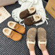 Little people's inner heightening thick-soled plus velvet Birkenstock shoes women's 2025 autumn and winter new warm snow boots cotton shoes