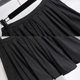 Fashionable Flare Skirt Lantern Skirt Women's 2024 New Irregular Slim Skirt Pleated Skirt Short Skirt