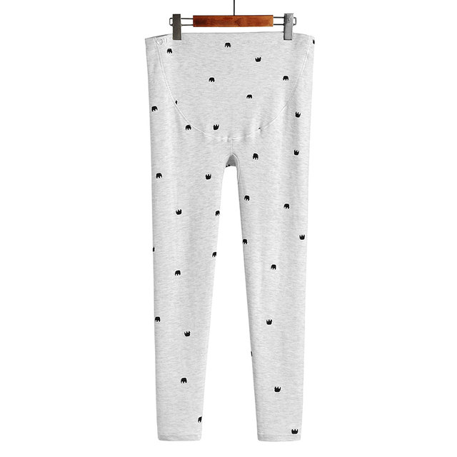 Pregnant women autumn pants, cotton pants in autumn and winter cotton pants lining pants, warm pants, pajamas, virtue large size leggings pants female