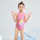 Li Ning Children's Swimsuit Female Triangle Waterproof Significant Professional Training Swimsuit in Swimsuit
