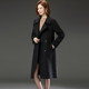 Wool coat double -sided velvet girl long thickened and increased size high -end autumn and winter new brand middle -aged mother Mao woolen jacket
