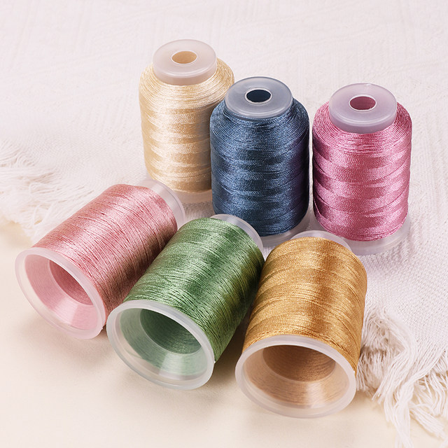 Jinquanhuabing silk tassel thread 3-strand winding hand-woven flower thread tassel tassel winding silk embroidery diy material