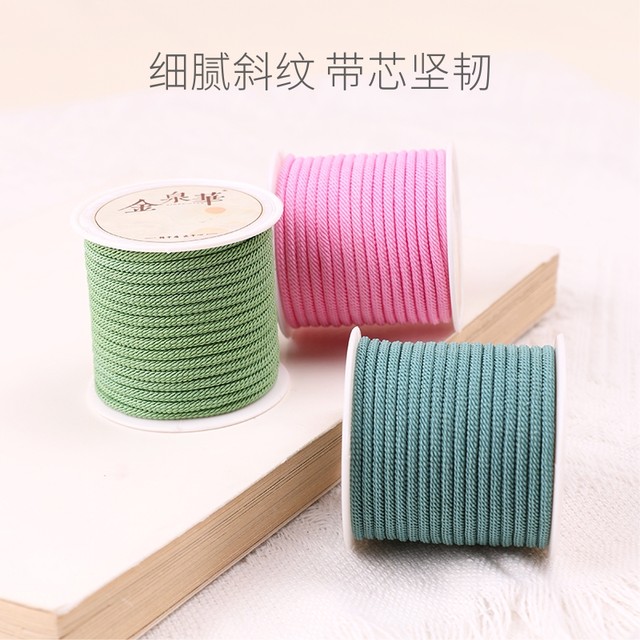 Baogehui Milan wire 2.5mm small roll handmade rope hand necklace jewelry wire pendant rope braiding diy material